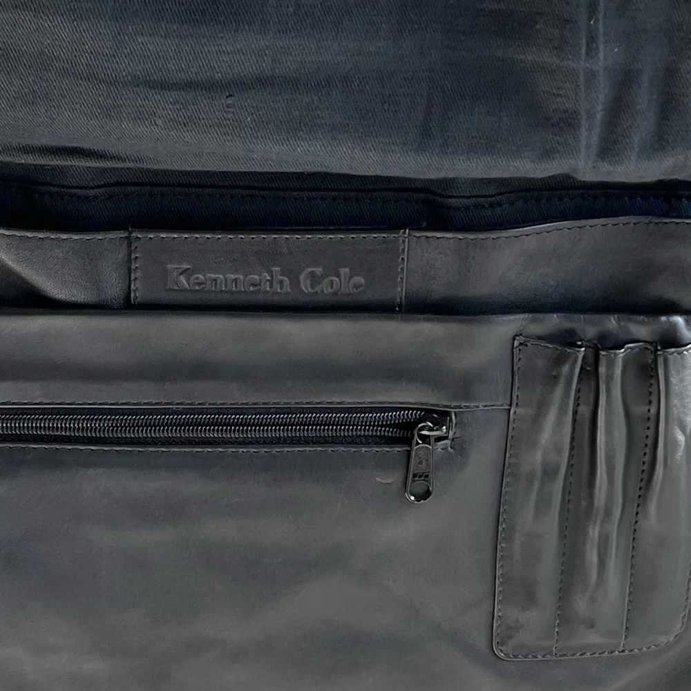 Kenneth Cole Leather Laptop/Briefcase